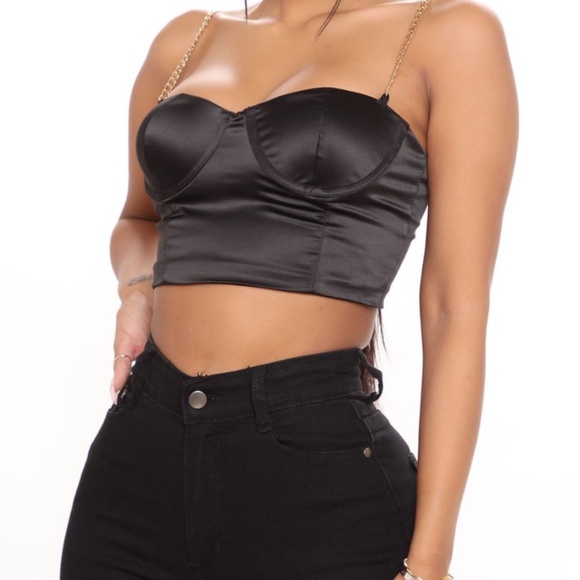 Chain to you crop top - Picture 4 of 4